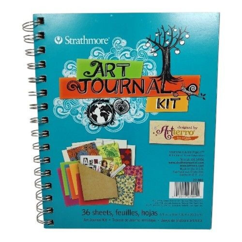 Strathmore Eco Art Journal Kit Designed by Arterro 14 Projects Ideas 6.5" x 8"